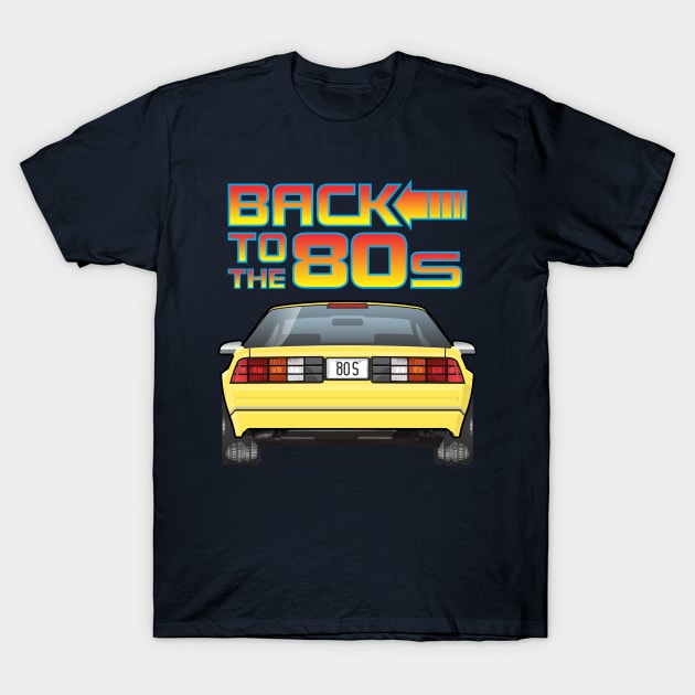 back to the 80's T-Shirt by ArtOnWheels